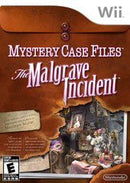 Mystery Case Files: The Malgrave Incident - In-Box - Wii  Fair Game Video Games