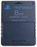 8MB Memory Card [Emerald] - Loose - Playstation 2