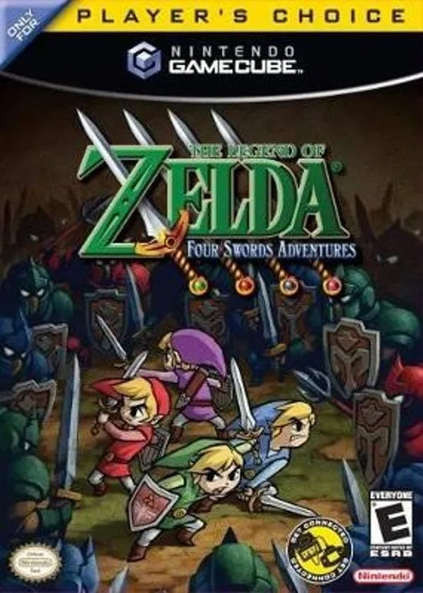 Zelda Four Swords Adventures [Player's Choice] - Complete - Gamecube