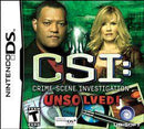 CSI: Crime Scene Investigation Unsolved - Complete - Nintendo DS