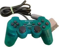 Clear Green Dual Shock Controller - Loose - Playstation