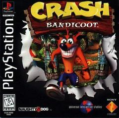 Crash Bandicoot [Black Label] - Loose - Playstation