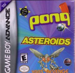 Pong / Asteroids / Yar's Revenge - In-Box - GameBoy Advance