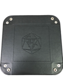 Square Dice Tray - Black