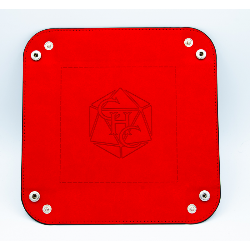 Square Dice Tray - Red