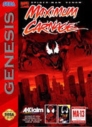 Spiderman Maximum Carnage [Cardboard Box] - In-Box - Sega Genesis