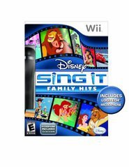 Disney Sing It: Family Hits with Microphone - In-Box - Wii