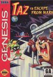 Taz in Escape from Mars [Cardboard Box] - Complete - Sega Genesis