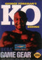 George Foreman's KO Boxing - Complete - Sega Game Gear