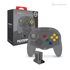 Admiral BlueTooth Controller For N64/ Switch & Lite/ PC/ Mac/ Android (Space Black) - Hyperkin