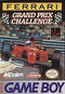 Ferrari Grand Prix Challenge - Complete - GameBoy