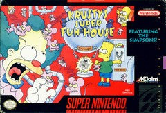 Krusty's Super Fun House - Complete - Super Nintendo