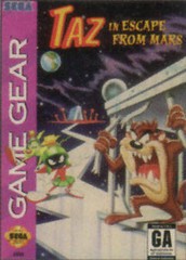 Taz in Escape from Mars - Loose - Sega Game Gear