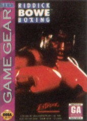 Riddick Bowe Boxing - In-Box - Sega Game Gear
