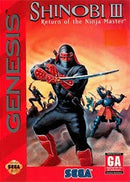 Shinobi III Return of the Ninja Master - In-Box - Sega Genesis