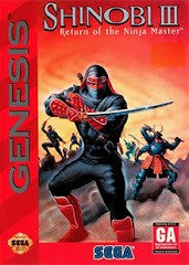 Shinobi III Return of the Ninja Master - In-Box - Sega Genesis