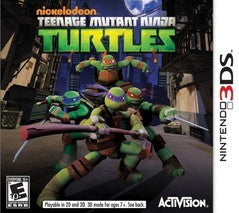 Teenage Mutant Ninja Turtles - Complete - Nintendo 3DS