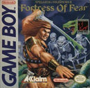 Fortress of Fear - Complete - GameBoy