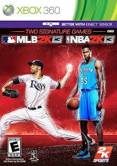 2K13 Sports Combo Pack MLB 2K13 NBA 2K13 - In-Box - Xbox 360