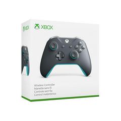 Xbox One Grey & Blue Controller - Complete - Xbox One