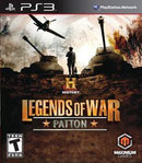 History Legends Of War: Patton - In-Box - Playstation 3