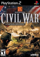 History Channel Civil War A Nation Divided - In-Box - Playstation 2