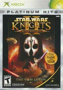Star Wars Knights of the Old Republic II [Platinum Hits] - In-Box - Xbox