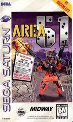 Area 51 - Complete - Sega Saturn