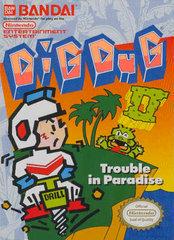 Dig Dug II: Trouble in Paradise - Loose - NES