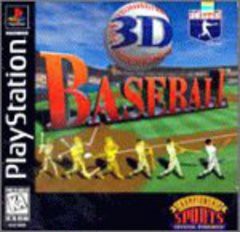 3D Baseball - In-Box - Playstation  Fair Game Video Games