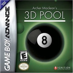 3D Pool - Loose - GameBoy Advance  Fair Game Video Games
