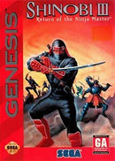 Shinobi III Return of the Ninja Master - Complete - Sega Genesis