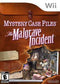 Mystery Case Files: The Malgrave Incident - Loose - Wii