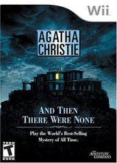 Agatha Christie And Then There Were None - In-Box - Wii