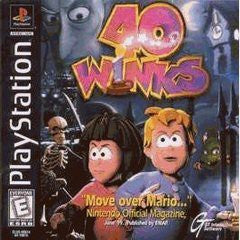 40 Winks - Complete - Playstation  Fair Game Video Games