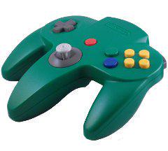 Green Controller - Loose - Nintendo 64