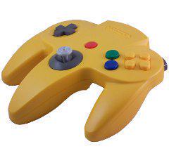 Yellow Controller - Complete - Nintendo 64