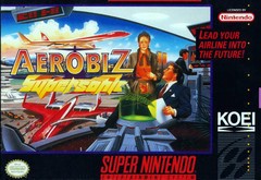 Aerobiz Supersonic - Loose - Super Nintendo