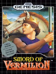 Sword of Vermilion - Loose - Sega Genesis