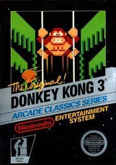 Donkey Kong 3 [5 Screw] - Loose - NES