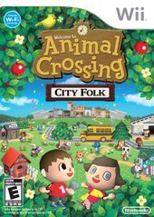 Animal Crossing City Folk - In-Box - Wii