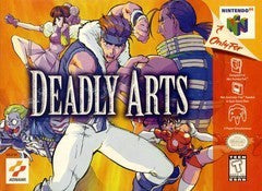 Deadly Arts - In-Box - Nintendo 64