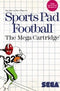 Sports Pad Football - In-Box - Sega Master System