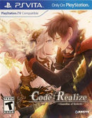 Code: Realize Guardian of Rebirth - In-Box - Playstation Vita