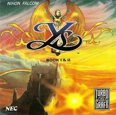 Ys Books I & II - In-Box - TurboGrafx CD