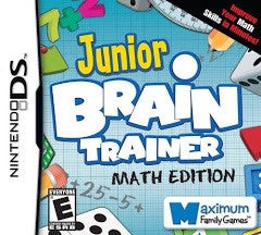 Junior Brain Trainer Math - Loose - Nintendo DS