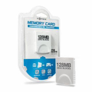 Wii/ GameCube 128MB Memory Card - Tomee