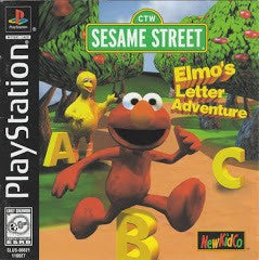 Elmo's Letter Adventure - Loose - Playstation