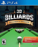 3D Billiards & Snooker - Complete - Playstation 4