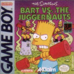 The Simpsons Bart vs the Juggernauts - Loose - GameBoy